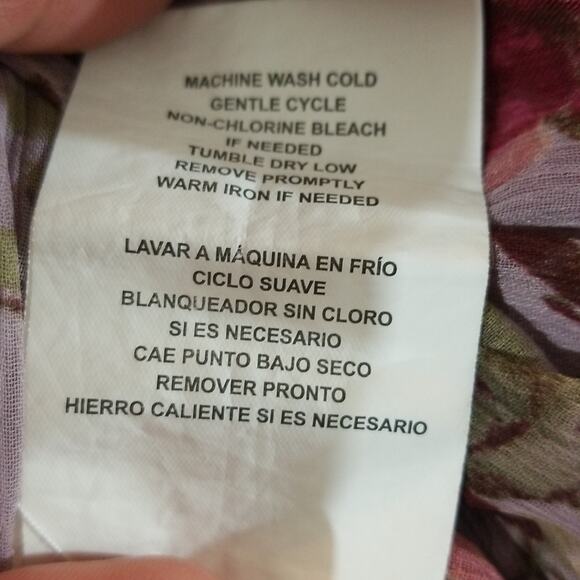 Coco + Jaimeson sheer‎ top size large - Picture 6 of 9